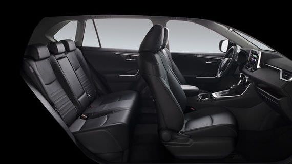 Toyota RAV4 Interior Black Seats